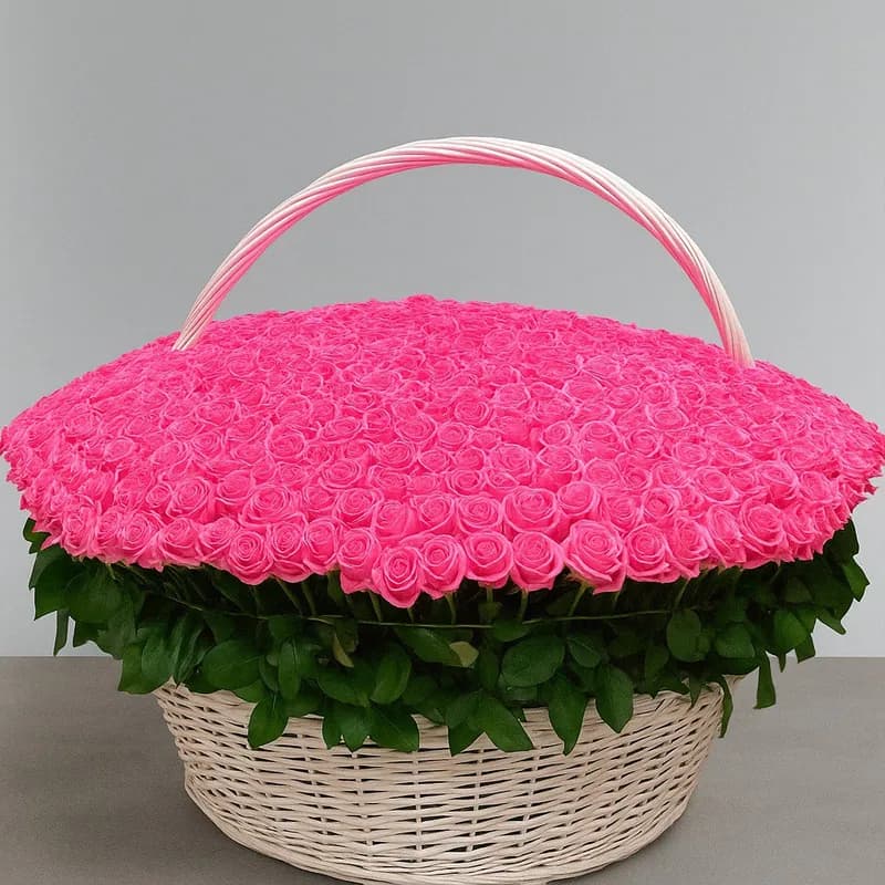 301 роза: Вечность в розовом