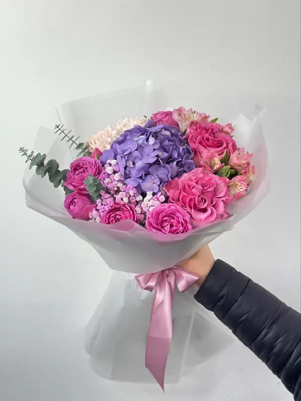 «Гортензия в розовом сиянии»