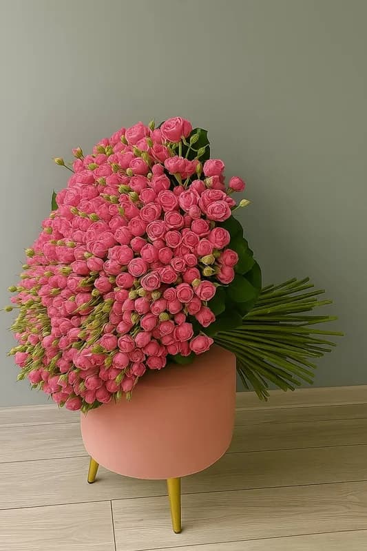 201 пионовидная роза — Шедевр